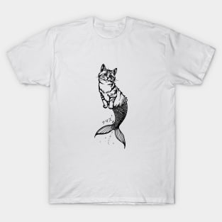 cat mermaid T-Shirt